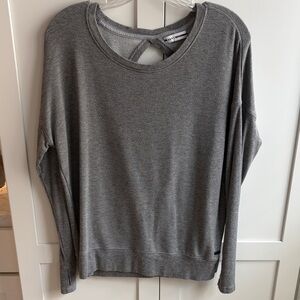DKNY Gray Crew Neck Sweater